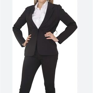 NEW Marycrafts Women's Business Blazer Black Color Size XL.
